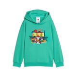 Puma x PAW PATROL Çocuk Grafik Baskılı Kapüşonlu Sweatshirt, 4-5 Yaş, 634936, Vibrant Green, üniseks-çocuk