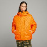 Puma x Pleasures Puffer Jacket Orange Gl Kadın Turuncu Ceket 62087573 - XL