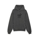 Puma x REPRESENT Kapüşonlu Sweatshirt, 2XL, 632542, Flat Dark Gray, erkek
