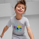Puma X Trolls Erkek Çocuk Gri Tişört