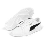 PUMA Yetişkin Üniseks Puma Smash 3.0 Buck Spor Ayakkabı PUMA White-PUMA Black 40 EU