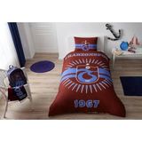 Pumpkin Home Deco Taç Trabzonspor Parlayan Güneş Nevresim Takımı - 160 x 220 cm - Renkli