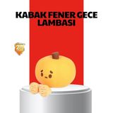 Pumpkin Led Night Light Dokunmatik Şarjlı Silikon Gece Lambası P109585s2995