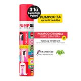 Pumpoo Original Kuru Şampuan 200 ml | Ferah Saç Görünümü | Beyaz Kalıntı Bırakmaz X3 Adet