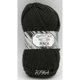 Punch Örgü İpi Koyu Siyah%100 Mikro Akrilik 25g 70m (70964)