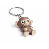 punch the monkey- 3D Baskı Tasarımlı Esnek Eklemli Mini Figür anahtarlık - Fidget Toy Stres Oyuncağı ve Hareketli Masaüstü Aksesuarı - Çocuklar ve Yetişkinler İçin Yaratıcı Hediye 2adet