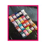 Punchpazarı 20 Renk Punch Panç Ipi Ip Cotton Punch Nakışı Kiti Ip Seti Punch Ipi Hobi Örgü Ipi