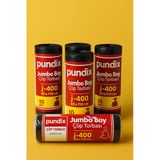 Pundix J400 Jumbo Boy Çöp Torbası (80X110 Cm) 5 Rulo (Toplam 50 Adet) Dayanıklı, Sızdırmaz Ve Geniş Hacimli Çöp Poşeti