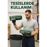 Pundix J500 Endüstriyel Çöp Poşeti 80 110 Cm Jumbo Boy Kalın Seri 1 Koli 20 Rulo 200 Adet Dayanıklı Sızdırmaz Ve Geniş Hacimli Çöp Torbas�
