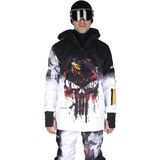 Punisher Snowboard Montu, Snowsea SS7945, Erkek Kayak Montu - Beyaz