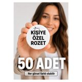 Punky Store 50 Adet Kişiye Özel Rozet Baskı 44 mm Fotoğraflı Logo İsimli Tasarım Rozet Seti