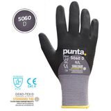 PUNTA 5060D Nylon/Spandex Astar Üzeri 3/4 Dotlu Mikro Köpük Nitril Kaplı İş Eldiveni