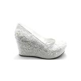 Punto 586343 Sedef Dolgu Taban Gelin Ayakkabısı