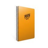Punto A4 80 Yaprak Çizgili PP Kapak Spiralli Defter (6534)