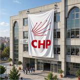 Punto Dizayn CHP Bayrağı 140gr Premium Raşel Kumaş 6x9 metre