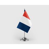 Punto Dizayn Hollanda Tekli Saten Masa Bayrağı Seti