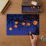 Punto Dizayn Işıklı Ağaç Dalı Tasarımı 240 Parça Ahşap Puzzle Ahşap Kutuda MPY10317