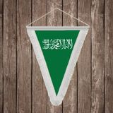 Punto Dizayn Islam Sancağı - Yeşil Kelime-I Tevhid Beyaz Saçaklı Üçgen Flama Bayrak Hatıra Flama