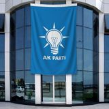 Punto Dizayn Mavi Ak Parti Bayrağı 140GR Premium Raşel Kumaş 400X600CM