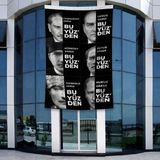 Punto Dizayn Mustafa Kemal Atatürk Altın Imza Ay Yıldız Bayrak Poster Bayrak Raşel Kumal 4x6 Metre ATA59