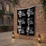 Punto Dizayn Mustafa Kemal Atatürk Altın İmza Ay Yıldız Bayrak poster Bayrak Raşel Kumaş 100x150 cm ATA59