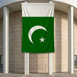 Punto Dizayn Pakistan Bayrağı 140GR Premium Raşel Kumaş 200X300 cm