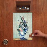 Punto Dizayn Paul Cezanne - Vazoda Çiçekler Tasarımı 240 Parça Ahşap Puzzle Ahşap Kutuda PD01120
