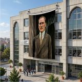 Punto Dizayn Takım Elbise Gazi Mustafa Kemal Atatürk Poster Bayrak Raşel Kumaş 6x9 Metre ATA55