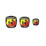 Punto Evo Abarth Logo Rozet Ön Arka Direksiyon Set