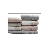 Pupilla 4'li Penye Nakışlı Havlu Talia 50X90 cm - Renkli - 50 x 90 cm