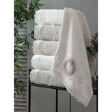 Pupilla Bambu Güpürlü Havlu 6 Lı 50*90 Antica - 001-Renkli - 50 x 90 cm