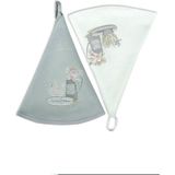 Pupilla Collection Bernini %100 Pamuk Nakışlı 70X70 2'li El Havlusu / Mutfak Havlusu - Vazo Tepsi Nakış - 70 x 70 cm - Renkli