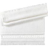 Pupilla Collection Elmira 50*90 Tekli El Işi Penye Yüz Havlusu - Ekru - 50 x 90 cm