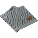 Pupilla Collection Manhattan %100 Pamuk 50*90 Tekli Yüz Havlusu - Gri - 50 x 90 cm