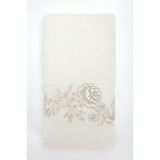 Pupilla Collection Ninna 50*90 Tekli Nakışlı Penye Yüz Havlusu - Ekru - 50 x 90 cm