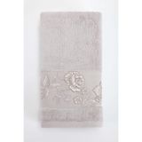 Pupilla Collection Ninna 50*90 Tekli Nakışlı Penye Yüz Havlusu - Lila - 50 x 90 cm