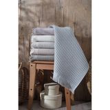 Pupilla Collection Olga %100 Pamuk 40*60 6'Lı El Havlusu / Mutfak Havlusu - Asorti - 40 x 60 cm - Çok Renkli
