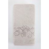 Pupilla Collection Rana 50*90 Tekli Penye Yüz Havlusu - Bej - 50 x 90 cm