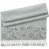 Pupilla Collection Sembol %100 Pamuk Kozalı 50*90 Tekli Yüz Havlusu -Gri - 50 x 90 cm