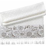 Pupilla Collection Sembol %100 Pamuk Kozalı 50*90 Tekli Yüz Havlusu - Krem - 50 x 90 cm