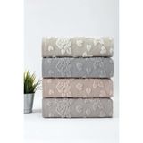 Pupilla Collection Venedik 50*90 Penye 4'lü Yüz Havlusu - Asorti - 50 x 90 cm