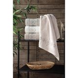 Pupilla Cotton Solita El-Yüz Havlu 50X90CM 4'lü Paket - 001-Renkli - 50 x 90 cm