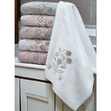 Pupilla Elnur 6lı El-Yüz Havlusu 50X90 cm - 50 x 90 cm - Çok Renkli