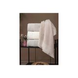Pupilla Penye Jakarlı El-Yüz Havlu 50*90CM Rapsodi 4'lü Paket - 001-Renkli - 50 x 90 cm