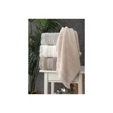 Pupilla Penye Jakarlı El-Yüz Havlu 50*90CM Sedir 4'lü Paket - 001-Renkli - 50 x 90 cm