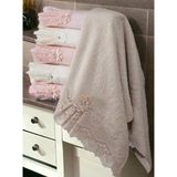 Pupilla Romantic 6lı El-Yüz Havlusu 50X90 cm - 50 x 90 cm - Çok Renkli
