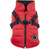 Puppia Authentic Mountaineer II Kışlık Yelek, Büyük, Kırmızı