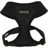 Puppia Soft Siyah Küçük Irk Köpek ve Kedi Göğüs Tasması - Standart - XL