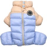 Puppia Ultra Light Pastel Mavi Krem Jumpsuit Köpek Tulumu - Standart
