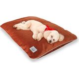 Puppy, Tırmalamaya Dayanıklı, Tüy Tutmayan Kumaş, Çıkarılabilir Kılıflı, Kedi, Köpek Yer Minderi - Kiremit - S